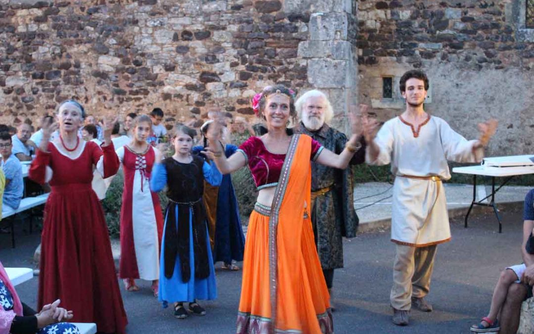 Stage de danse médiévale en vidéo