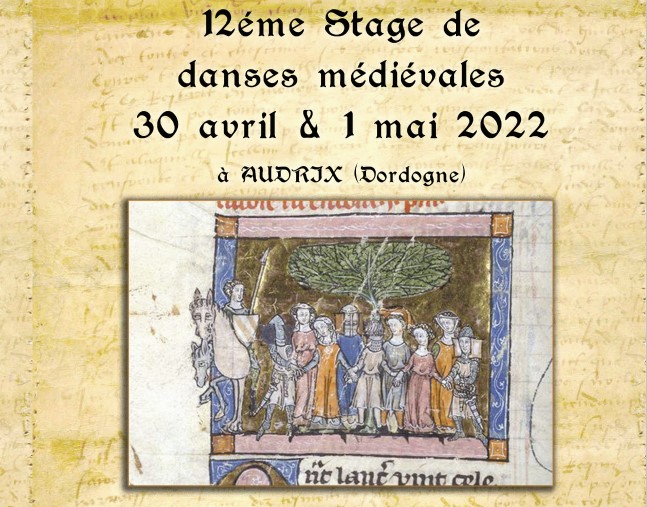 Stage de Danse Médiévale – Printemps 2022